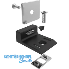 FATH Türanschlag mit magnetverschluss für Nutprofil schwarz FATH Türanschlag mit magnetverschluss für Nutprofil schwarz