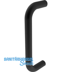 FATH Handgriff Aluminium gerade 200 mm schwarz