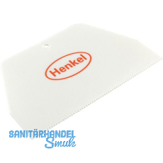 HENKEL Leimspachtel Kunststoff gezahnt HENKEL Leimspachtel Kunststoff gezahnt