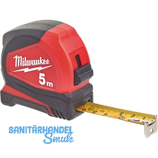 MILWAUKEE Rollbandmaß 5 m x 25 mm EG-Prüfzeichen Genauigkeit II MILWAUKEE Rollbandmaß 5 m x 25 mm EG-Prüfzeichen Genauigkeit II