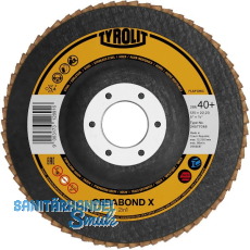 TYROLIT Schleiflamellenteller Premium*** Cerabond X gerade Ø 125 mm Korn 80 TYROLIT Schleiflamellenteller Premium*** Cerabond X gerade Ø 125 mm Korn 80