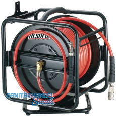 ALSAFIX Druckluft Schlauchtrommel EA 360� drehbar 25 m Schlauch 10 x 15 mm