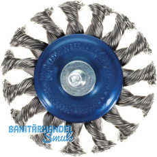 OSBORN Rundbürste mit Schaft 75 x 12 x 6 mm Stahldraht gezopft OSBORN Rundbürste mit Schaft 75 x 12 x 6 mm Stahldraht gezopft