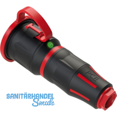PCE Schutzkontaktkupplung TAURUS2 Gummi 2-polig mit Deckel LED IP54 PCE Schutzkontaktkupplung TAURUS2 Gummi 2-polig mit Deckel LED IP54