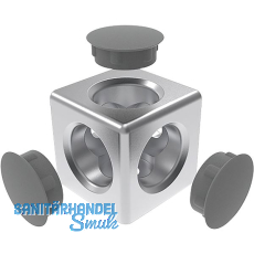 FATH Würfelverbinder 20 Zinkdruckguss, Nut 5 FATH Würfelverbinder 20 Zinkdruckguss, Nut 5