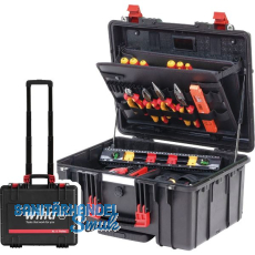 WIHA Werkzeugkoffer Elektro-Set XL 2 Trolley 60-teilig