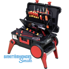 WIHA Werkzeugkoffer Elektro-Set XXL 4 Trolley 80-teilig
