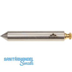 STUBAI Senklot Lange Form aus Stahl mit abschraubbarer Messingkappe 220 Gramm STUBAI Senklot Lange Form aus Stahl mit abschraubbarer Messingkappe 220 Gramm