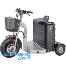 FATH eTRIKE Plattform Scooter PLS 135 1350 x 800 x 1035 mm inkl. Werkzeugkiste