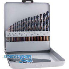 ALPEN Bohrer-Kassette Sprint Master KM19 DIN338RN HSS �1-10 mm 19-teilig