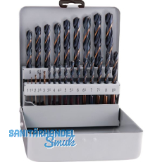 ALPEN Bohrer-Kassette Sprint Master KM25 DIN338RN HSS ø1-13 mm 25-teilig ALPEN Bohrer-Kassette Sprint Master KM25 DIN338RN HSS ø1-13 mm 25-teilig