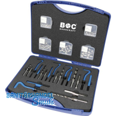 BOHRCRAFT Gewinde-Reparatur-Set M5 - M12 130-teilig