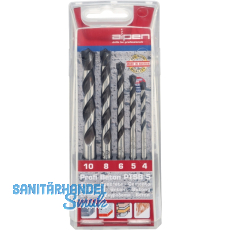 ALPEN HM-Betonbohrer-Satz Profi Bohrer ø 4-10 mm 5-teilig ALPEN HM-Betonbohrer-Satz Profi Bohrer ø 4-10 mm 5-teilig