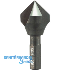 ALPEN Kegelsenker u. Entgratsenker BIT Z=3 90 Grad HSS M10 1/4"Sechskantschaft ALPEN Kegelsenker u. Entgratsenker BIT Z=3 90 Grad HSS M10 1/4"Sechskantschaft