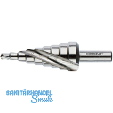 BOHRCRAFT Stufenbohrer Gr.1 HSS 2 Schneiden Bohrer � 4,0-12,0 mm