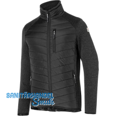 K�BLER Hybridjacke Form 1342 schwarz/dunkelgrau 4XL