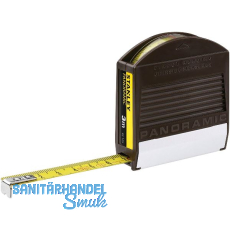 STANLEY Rollbandmaß Panoramic 3 m EG-Prüfzeichen Genauigkeit II STANLEY Rollbandmaß Panoramic 3 m EG-Prüfzeichen Genauigkeit II