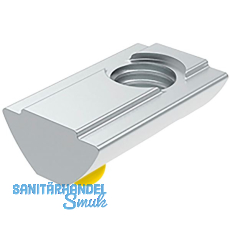 FATH Nutenstein Nut 8 einschwenkbar mit Führungssteg und Federkugel M5 Gelb FATH Nutenstein Nut 8 einschwenkbar mit Führungssteg und Federkugel M5 Gelb