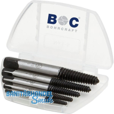 BOHRCRAFT Schraubenausdreher-Satz Code 9700 Gr.1 -8 in Kassette 8-teilig