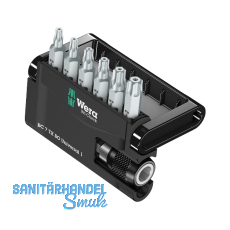 WERA Bit-Check 7 TX BO Universal 1 Torx® mit Bohrung 7-teilig WERA Bit-Check 7 TX BO Universal 1 Torx® mit Bohrung 7-teilig