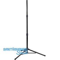LED'S WORK Teleskopstativ Stahl schwarz bis 3m