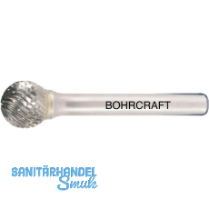 BOHRCRAFT HM-Frässtift Form D Kugel Kopf ø 4 mm Länge 2,5 mm Zahnung Z3-X BOHRCRAFT HM-Frässtift Form D Kugel Kopf ø 4 mm Länge 2,5 mm Zahnung Z3-X