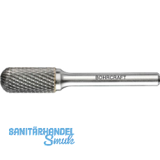 BOHRCRAFT HM-Frässtift Form C Walzenrund Kopf ø 10 mm Länge 20 mm Zahnung Z4 BOHRCRAFT HM-Frässtift Form C Walzenrund Kopf ø 10 mm Länge 20 mm Zahnung Z4