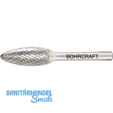 BOHRCRAFT HM-Frässtift Form H Flamme Kopf ø 12 mm Länge 32 mm Zahnung Z3-X BOHRCRAFT HM-Frässtift Form H Flamme Kopf ø 12 mm Länge 32 mm Zahnung Z3-X