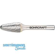 BOHRCRAFT HM-Fr�sstift Form F Rundbogen Kopf � 10 mm L�nge 20 mm Zahnung Z3-X