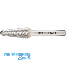 BOHRCRAFT HM-Frässtift Form L Rundkegel Kopf ø 10 mm Länge 25 mm Zahnung Z3-X BOHRCRAFT HM-Frässtift Form L Rundkegel Kopf ø 10 mm Länge 25 mm Zahnung Z3-X
