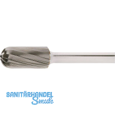 LUKAS HM-Frässtift Form C Walzenrund Kopf ø 6 mm L 16 mm Zahnung1 f. Kunststoff LUKAS HM-Frässtift Form C Walzenrund Kopf ø 6 mm L 16 mm Zahnung1 f. Kunststoff