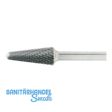 LUKAS HM-Frässtift Form L Rundkegel Kopf ø 10 mm Länge 20 mm Zahnung 7 LUKAS HM-Frässtift Form L Rundkegel Kopf ø 10 mm Länge 20 mm Zahnung 7