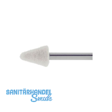 LUKAS Filz-Polierstift Form Kegel Qualit�t P3 Kopf � 25 mm L�nge 30 mm