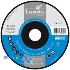 LUKAS Trennscheibe Base-X* gerade Form 115 x 1,0 x 22,23 mm