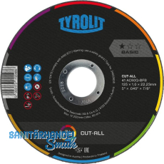 TYROLIT Trennscheibe gerade Basic* Cut-All 230 x 1,9 mm Form 41 TYROLIT Trennscheibe gerade Basic* Cut-All 230 x 1,9 mm Form 41
