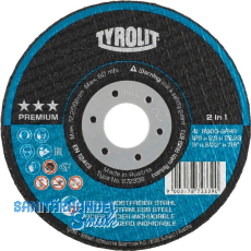 TYROLIT Trennscheibe gerade Premium*** 230 x 2.5 mm 2in1 Form 41