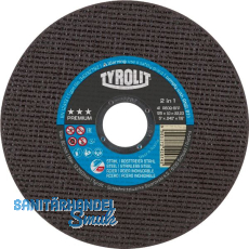 TYROLIT Trennscheibe gerade Premium*** 115 x 1.0 mm 2in1 superd�nn