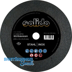 SOLIDO Trennscheibe gerade 125 x 1.0 mm 2in1 dünn SOLIDO Trennscheibe gerade 125 x 1.0 mm 2in1 dünn