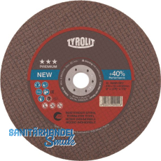 TYROLIT Trennscheibe gerade Premium*** 230 x 2,0 mm Inox Form 41 TYROLIT Trennscheibe gerade Premium*** 230 x 2,0 mm Inox Form 41