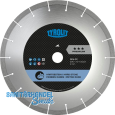 TYROLIT Diamant-Trennscheibe Premium DCH***FC 125 x 1.2/7 mm Hartgestein