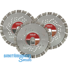 DIEWE Diamant-Trennscheibenset 230 x 22.23/14mm - 3 Stück DIEWE Diamant-Trennscheibenset 230 x 22.23/14mm - 3 Stück