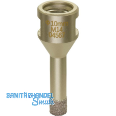 DIEWE Diamant Fliesen Trockenbohrer Premium 7 M14 ø 10 mm DIEWE Diamant Fliesen Trockenbohrer Premium 7 M14 ø 10 mm
