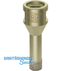 DIEWE Diamant Fliesen Trockenbohrer Premium 7 M14 ø 12 mm DIEWE Diamant Fliesen Trockenbohrer Premium 7 M14 ø 12 mm