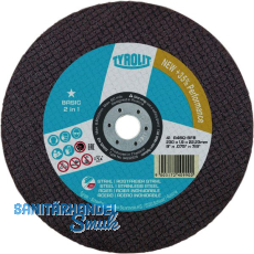 TYROLIT Trennscheibe gerade Basic* 150 x 1,6 mm 2in1 Form 41 TYROLIT Trennscheibe gerade Basic* 150 x 1,6 mm 2in1 Form 41