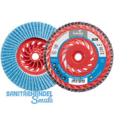 LUKAS Schleiflamellenteller SLTK Aufnahme M14 Zirkonkorund � 125 mm Korn ZK40