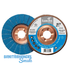 LUKAS Schleiflamellenteller SLTT Z Power � 125 mm Korn 40