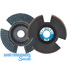 LUKAS Schleiflamellenteller SLTR Control Zirkonkorund ø 125 mm Korn 40 LUKAS Schleiflamellenteller SLTR Control Zirkonkorund ø 125 mm Korn 40