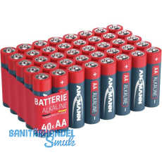 ANSMANN Batterie Mignon LR6/AA 1,5 Volt 40 St�ck