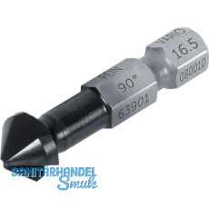 FEIN Kegelsenker Vario Z=3 90 Grad HSS 64 HRC TiAlN 6-kant Schaft M8 � 16,5 mm