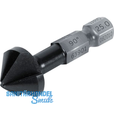 FEIN Kegelsenker Vario Z=3 90 Grad HSS 64 HRC TiAlN 6-kant Schaft M12 � 25 mm